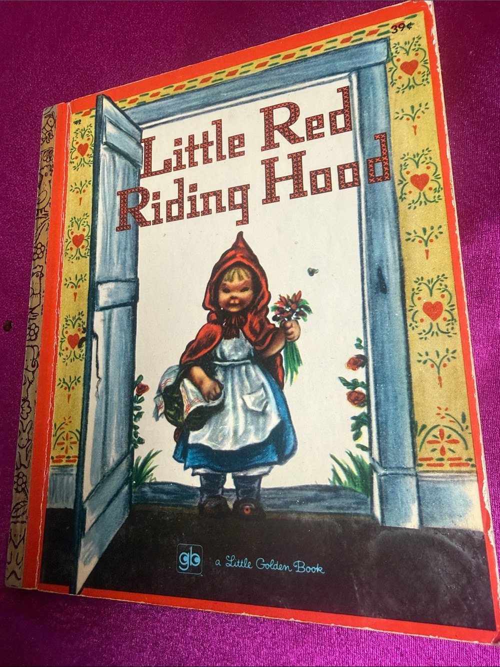 Vintage 1948 “Z” Edition Little Golden Book “Little Red Riding Hood”, Hardcover